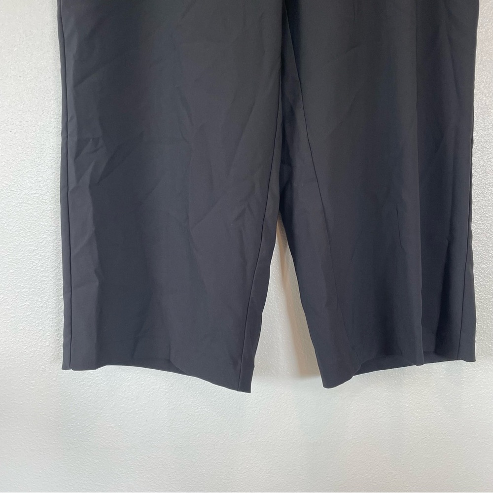 Studio By Torrid Wide Leg Refined Crepe High Rise Pants Gold Buttons Size 3S - Picture 2 of 9